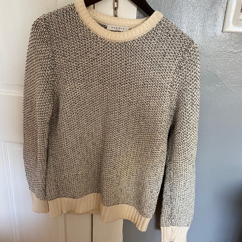 Sandro Paris knit sweater